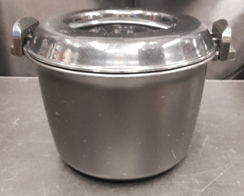 Pampered Chef Rice Cooker Plus 2779 Black Pot Kitchen Gadget